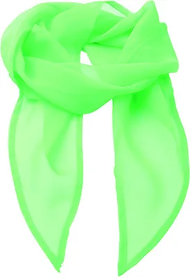 Immagine prodotto di Premier Workwear PR740 | Sciarpa Sciarpa da donna in chiffon a colori - 98 x 16,5 cm - Colore: Mela (circa Pantone 360) - Dimensioni: 98 x 16,5 cm