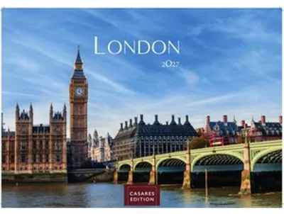 Produktbild von London Kalender 2027 - Wandkalender | Fotokalender England 35x50cm Grosses Format - Hochwertiger . mit Ansichten von Londons ikonischen Sehenswürdigkeiten