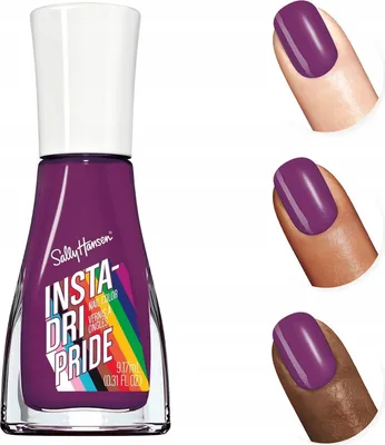 Image de Insta-Dri Vernis à ongles de Sally Hansen, teinte 740 - Vernis à séchage rapide et longue tenue pour une manucure parfaite - 1 pièce