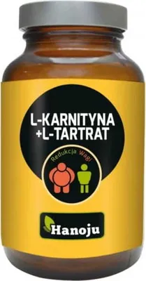 Productafbeelding van L-Carnitine L-Tartraat 520 mg, 90 capsules HANOJU