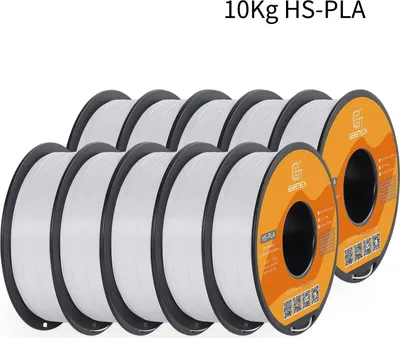 Obrázek produktu pro Filament pro 3D tiskárny – PLA 1,75 mm – vysokorychlostní – rychlejší tisk – vyšší kvalita – cívka 1 kg – bílá