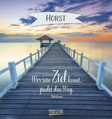 Produktbild von Namenskalender Horst