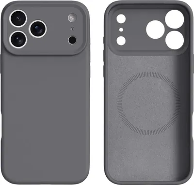 Produktbild von iPhone 17 Pro Hülle - Coverup Colour TPU Back Cover - MagSafe-kompatibel - Grau