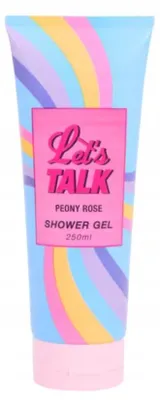 Zdjęcie produktu dla Let's Talk, Peony Rose, Shower Gel Peonia I Róża, Żel Pod Prysznic 250 Ml