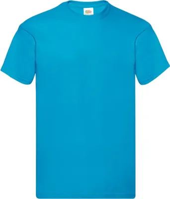 Produktbild von Herren T-Shirt Original-T - Azure Blau, S