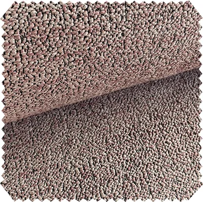 Produktbild von novely® ELMSTEIN - Weicher Bouclé-Möbelstoff in 3D Kieseloptik - Robuster Strukturstoff - Pflegeleichte Meterware 1lfm - Farbe: 64 Altrosa