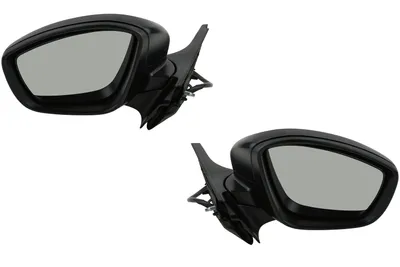 Immagine prodotto di Johns, set di specchietti retrovisori esterni destro e sinistro nero per Citroen C3 SX 02/18 - elect. 23103862 98267124XT 23103762 98267133XT