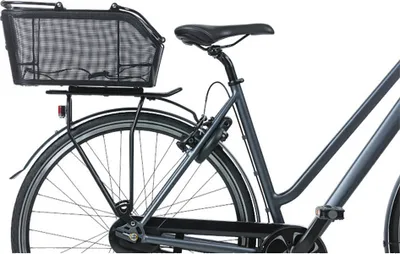 Image de Basil Cento Tech Fiber Nordlicht Mik Panier arrière 21l Noir Noir One Size