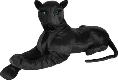Produktbild von BRUBAKER Plüsch Panther liegend 110 cm Stofftier Plüschtier
