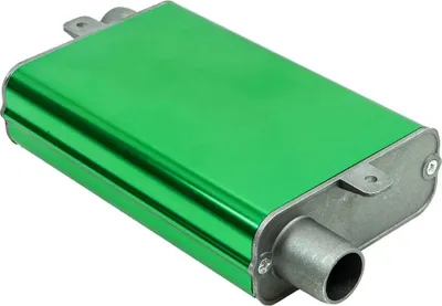 Obrázok produktu pre 24 mm tlmič výfuku – nezávislé kúrenie – s objímkou – nerezová oceľ – pre dieselové vzduchové kúrenie osobných/nákladných automobilov/obytných vozidiel – čierny