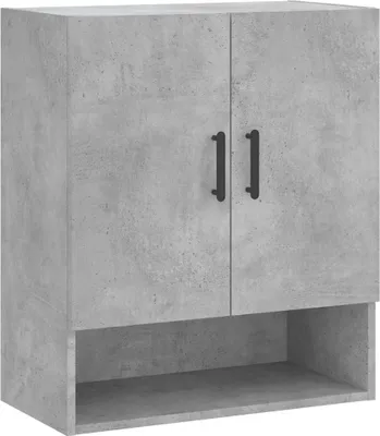 Obrázek produktu pro vidaXL Nástěnná skříňka Concrete Grey 60x31x70 cm Dřevěný materiál