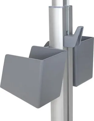 Produktbild von Ergotron LearnFit, Silber, 6,8 kg, Quadratische Form, 14,2 kg, 840 mm, 660 mm