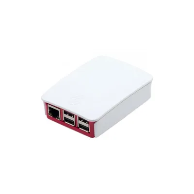Produktbild von Raspberry Pi 2519567, Behausung, Raspberry Pi, Raspberry Pi, Rot, Weiß, 71 mm, 96 mm