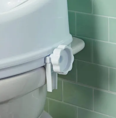 Produktbild von Orbisana Toilettensitzerhöhung TSE 100 mit Deckel,10 cm weiß