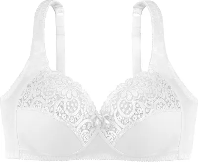 Produktbild von DORINA BH ohne Bügel Georgina, D1427 (BH Größe: 100 B / Farbe: weiß)