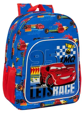 Zdjęcie produktu dla Cartable Cars Race ready Bleu 33 x 42 x 14 cm