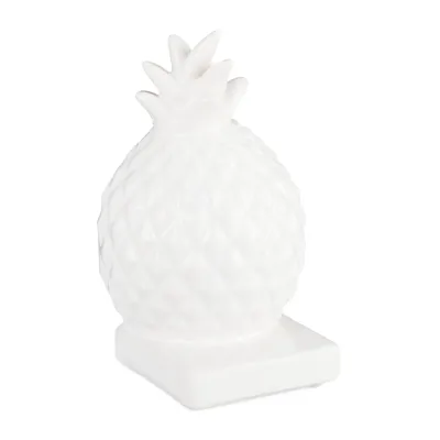 Produktbild von relaxdays Spardose Ananas in Weiß