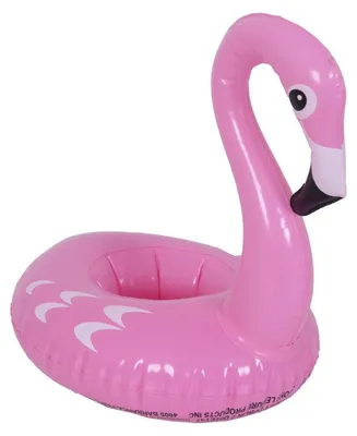 Produktbild von SunClub 97250 Aufblasbarer Getränkehalter, Flamingo