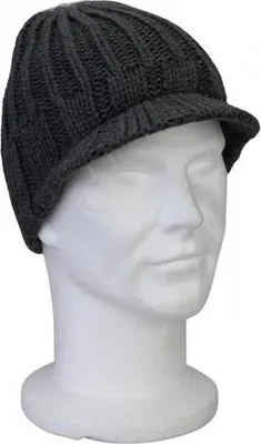 Produktbild von Wintermütze mit Ohrenklappe - Dunkelgrau - Erwachsene - Größe 55-57 - P&T