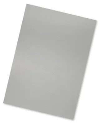 Produktbild von Plottermarie Vinylfolie Vinyl glänzend permanent haftend & wetterfest – Vinylfolie für Autos, Möbel, Gläser, Fenster, Schilder, Außenbereich 100 x 63 cm - 481 Silver