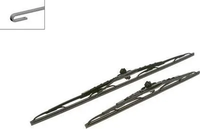 Zdjęcie produktu dla Pióro Wycieraczki Twin Podwójne 650/450Mm Renault, Toyota, Nissan, Kia