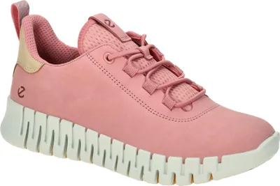 Produktbild von Ecco GRUUV Damenschuhe - bequeme Schnür- Halbschuhe pink Freizeit NEU