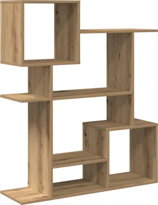 Produktbild von vidaXL Raumteiler-Bücherregal Artisan-Eiche 92x29x112 cm Holzwerkstoff