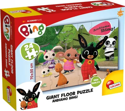 Produktbild von Lisciani Bing Giant Floor 24 - Andiamo Bing!