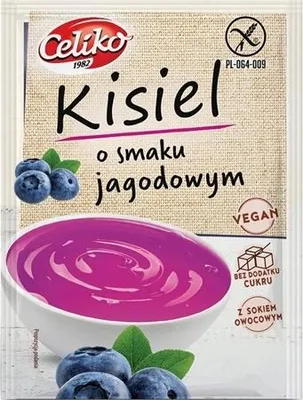 Produktbild von Celiko glutenfreies Blaubeergelee, 40g,
