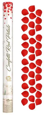 Produktbild von Rosenblätter Konfettikanone Party Shooter Hochzeit rosa weiß rot Konfetti Kanone Geburtstag Deko Set