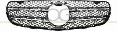 Produktbild von PRASCO ME7152011 Kühlergrill Frontgrill passend für MERCEDES-BENZ GLC (X253) Schwarz
