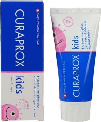 Image de Curaprox | Dentifrice pour enfants - Pastèque - 60 ml - Soins dentaires pour enfants - Dentifrice enzymatique
