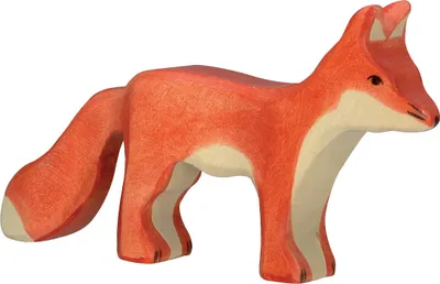 Produktbild von Fuchs stehend Holzfigur Holzspielzeug von Holztiger