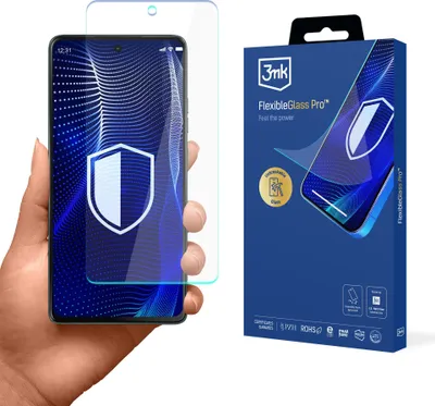 Produktbild von 3mk Display Hybridglas FlexibleGlass Pro für Motorola Moto G75 0,3mm