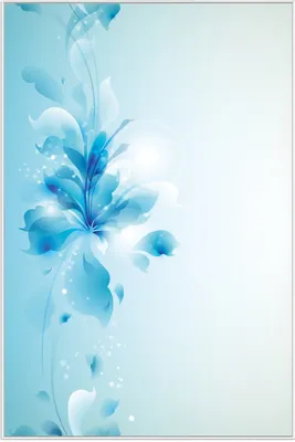 Produktbild von Wallario Wandbild Blaues Blumenbuket, Größe: 61 x 91,50 cm, Poster mit weißem Aluminiumrahmen
