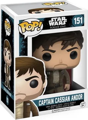 Produktbild von Star Wars Rogue One - Captain Cassian Andor 151 - Funko Pop! - Vinyl Figur