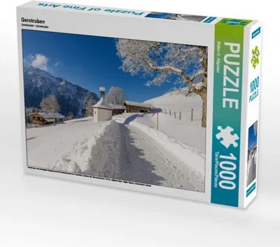 Produktbild von CALVENDO Puzzle Gerstruben | 1000 Teile Lege-Größe 64x48cm Foto-Puzzle für glückliche Stunden