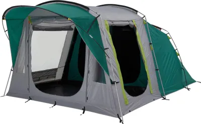 Produktbild von Coleman Oak Canyon 4, Camping, Festrahmen, Tunnelzelt, 4 Person(en), Bodenwischlappen, Grün, Grau