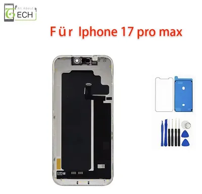 Produktbild von LCD für iPhone 17 Pro Max Soft OLED 120HZ Display Retina Touchscreen