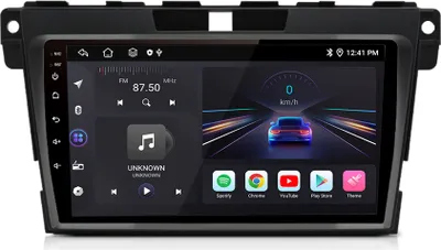 Obrázok produktu pre 2+64G DAB+ autorádiá NAVI pre Mazda CX-7 2008-2015 GPS 9''android13 WIFI USB SWC BT RDS
