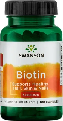 Imagen del producto de SWANSON | Biotina 5000 mcg