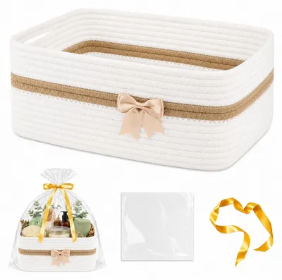 Leerer Geschenkkorb 34x25x15 cm, Korb für Geschenke