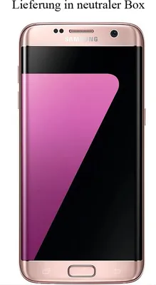 Produktbild von Samsung Galaxy S7 Edge, 32 GB, Pink Gold, G935F, 5,5 Zoll (13,95 cm), Android 6.0, WLAN, Bluetooth 4.2, NFC, LTE Cat.9, GPS, IP68 wasser- & staubgeschützt, Schnellladefunktion, Induktives Laden, Dual Pixel Kamera, Speicher erweiterbar bis 200 GB, Fingerabdruck-Scanner, Always On Display, Seitenbildschirm, 64-bit Octa-Core, DownloadBooster