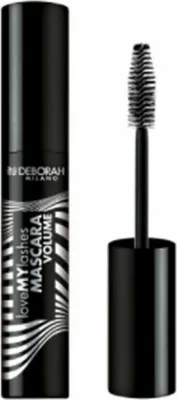 Obrázok produktu pre Deborah Milano Lovemylashes Volume Mascara, Čierna, Zväčšenie objemu, 13 ml, 13,1 g, Ženy, IL090318M INGREDIENTS: AQUA, PARAFFIN, CERA ALBA, COPERNICIA CERIFERA CERA, TRIETHANOLAMINE,...