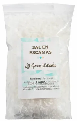 Produktbild von Gran Velada - Salzflocken Pyramidenkristalle für Peelings 1 kg