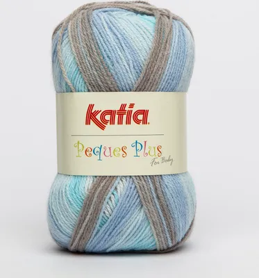 Produktbild von PEQUES PLUS von Katia - Farbe 57 - 50 g / ca. 232 m Wolle