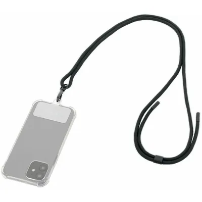 Produktbild von Mobilis Universal Removable Lanyard -75cm- Black - Soft Bag