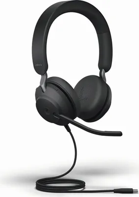 Produktbild von Jabra Evolve2 40 MS Stereo - Headset - On-Ear