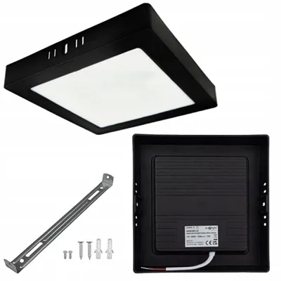 Obrázek produktu pro LED stropní svítidlo, nástěnné/stropní, plát, 12W, 4000K (neutrální bílá), 17x17 cm