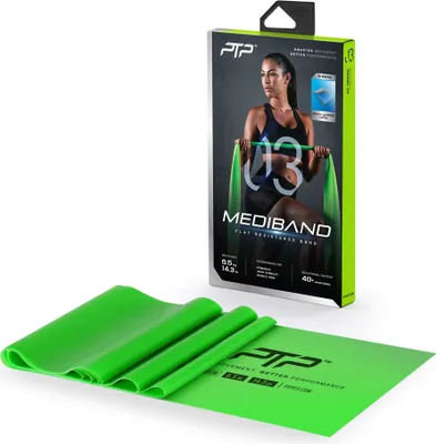 Immagine prodotto di Banda di resistenza piatta MEDIBAND verde MEDIUM PTP